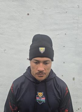 Black Cougar Beanie Hat