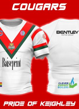 PRE-ORDER 2026 Keighley Cougars Adult Home Shirt
